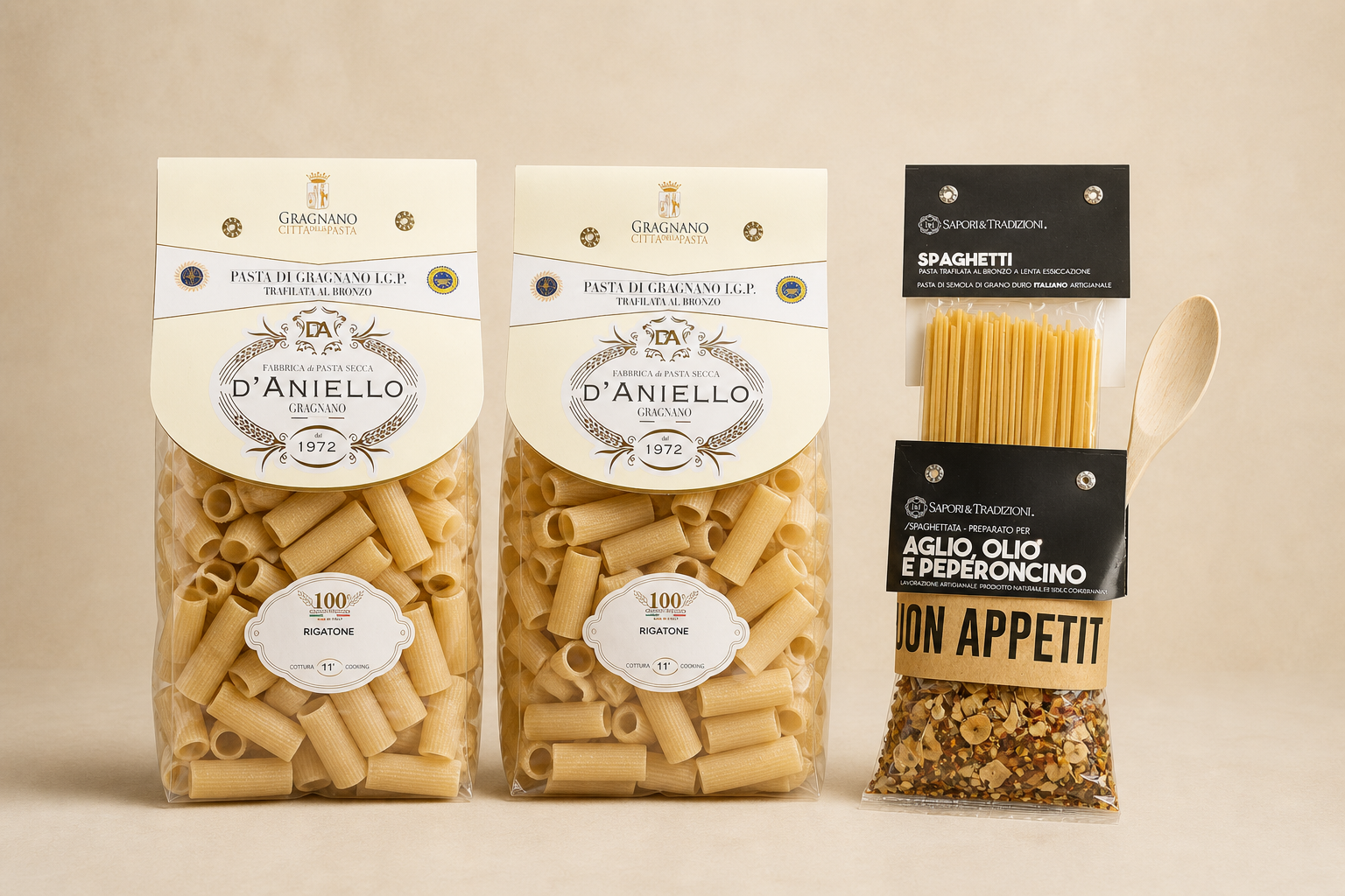 Italienische Pasta aus Marios Sortiment